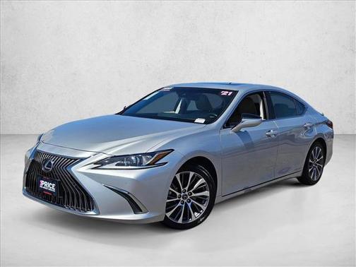 Silver Lining Metallic 2021 Lexus ES 300h Base