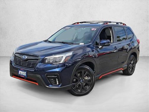 Dark Blue Pearl 2021 Subaru Forester Sport