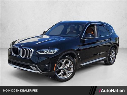 Jet Black 2023 BMW X3 sDrive30i