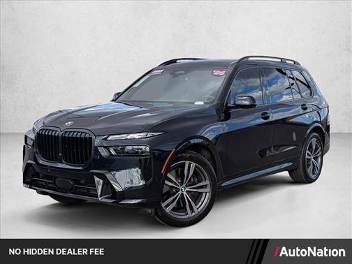 Carbon Black Metallic 2026 BMW X7 xDrive40i