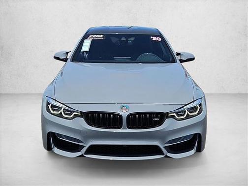 Gray 2020 BMW M4 Base