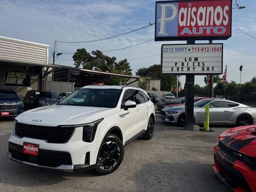 Glacial White Pearl 2024 Kia Sorento S
