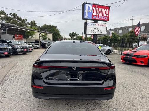 Crystal Black Pearl 2023 Honda Accord LX 1.5T