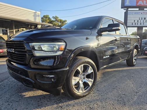 Black 2021 RAM 1500 Laramie