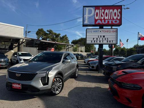 Argent Silver Metallic 2024 Cadillac XT4 Premium Luxury