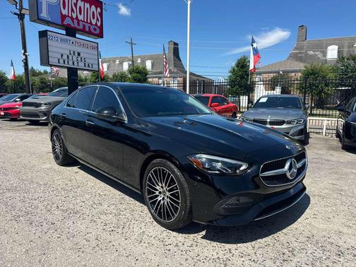 Black 2023 Mercedes-Benz C-Class Sedan