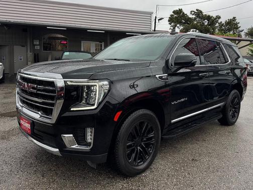 Onyx Black 2021 GMC Yukon SLT