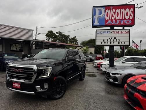 Onyx Black 2021 GMC Yukon SLT
