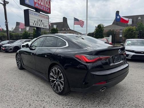 Black Sapphire Metallic 2024 BMW 430 Gran Coupe i
