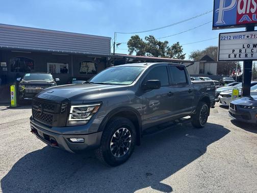 Gun Metallic 2021 Nissan Titan PRO-4X