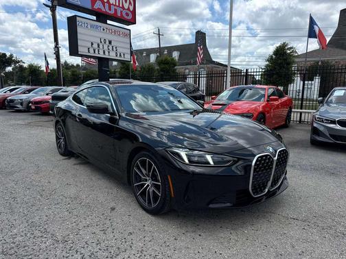 Black 2025 BMW 430 i
