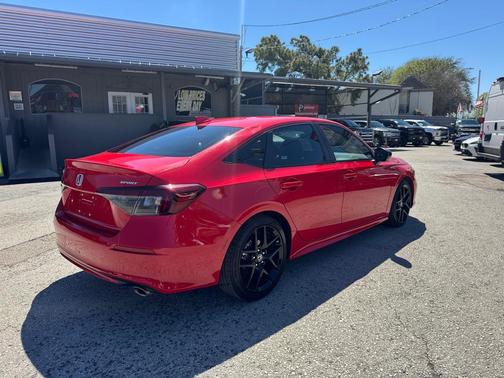Rallye Red 2025 Honda Civic Sport