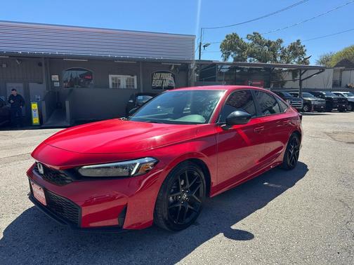 Rallye Red 2025 Honda Civic Sport