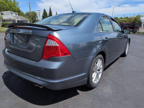 Blue 2011 Ford Fusion SEL