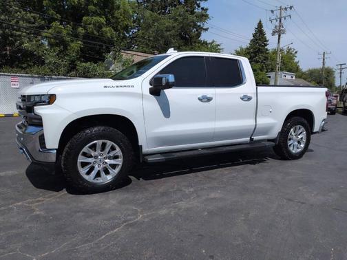 Summit White 2019 Chevrolet Silverado 1500 LTZ