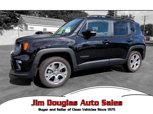 Black Clearcoat 2022 Jeep Renegade Limited
