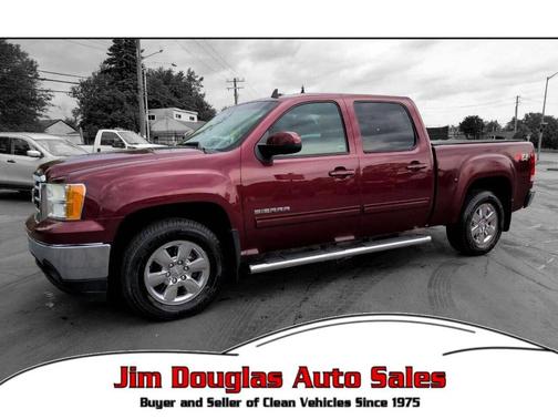 Burgundy 2013 GMC Sierra 1500 SLT