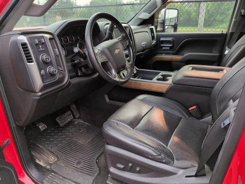 Red 2017 Chevrolet Silverado 3500 LTZ