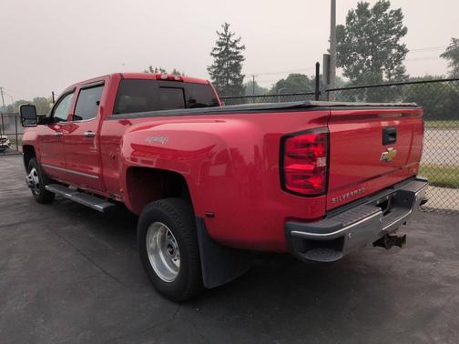 Red 2017 Chevrolet Silverado 3500 LTZ