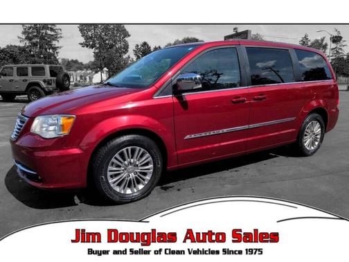 Burgundy 2016 Chrysler Town & Country Touring-L
