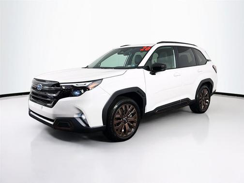 Crystal White Pearl 2026 Subaru Forester Sport