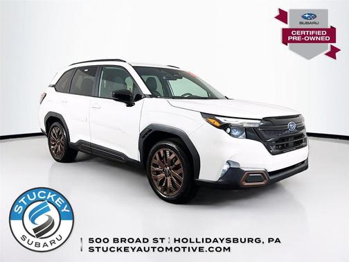 Crystal White Pearl 2026 Subaru Forester Sport