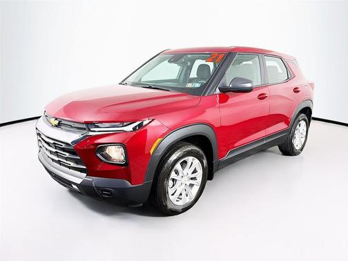 Scarlet Red Metallic 2021 Chevrolet Trailblazer LS