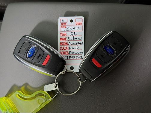 Crystal White Pearl 2026 Subaru Crosstrek Premium