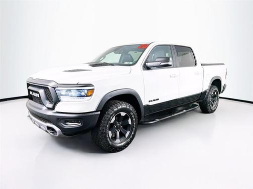 Bright White Clearcoat 2020 RAM 1500 Rebel