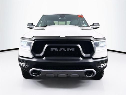 Bright White Clearcoat 2020 RAM 1500 Rebel