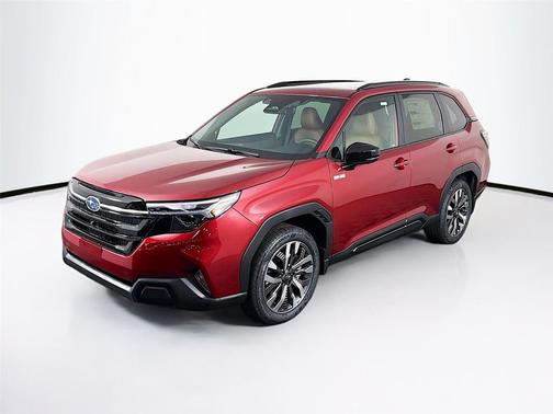 Crimson Red Pearl 2026 Subaru Forester Hybrid Touring