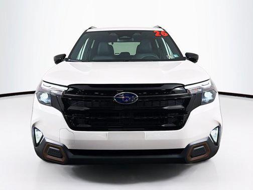 Crystal White Pearl 2026 Subaru Forester Sport