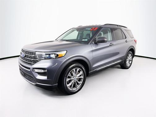 Carbonized Gray Metallic 2023 Ford Explorer XLT