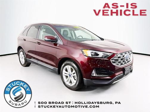 Burgundy Velvet Metallic Tinted Clearcoat 2020 Ford Edge SEL