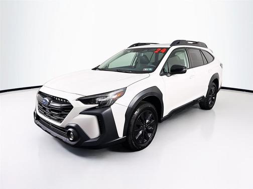 Crystal White Pearl 2024 Subaru Outback Onyx Edition