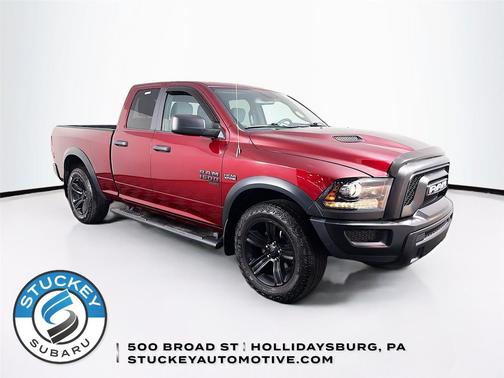 Delmonico Red Pearlcoat 2021 RAM 1500 Classic Warlock Quad Cab 4x4 6'4' Box