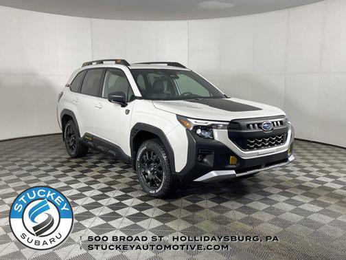 Crystal White Pearl 2026 Subaru Forester Wilderness