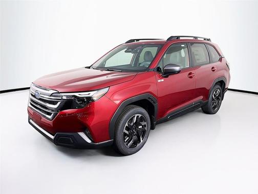 Crimson Red Pearl 2026 Subaru Forester Hybrid Premium