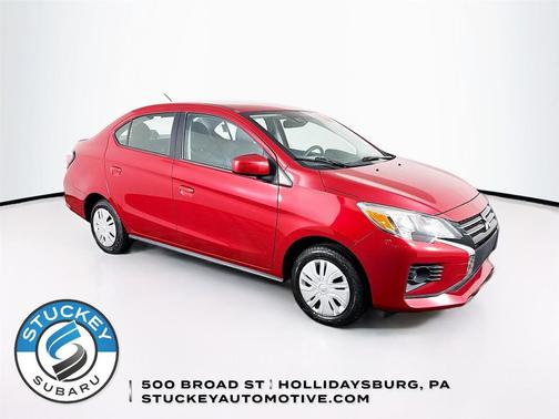 Infrared Metallic 2023 Mitsubishi Mirage G4 ES