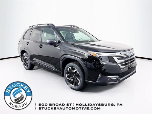 Crystal Black Silica 2026 Subaru Forester Hybrid Limited
