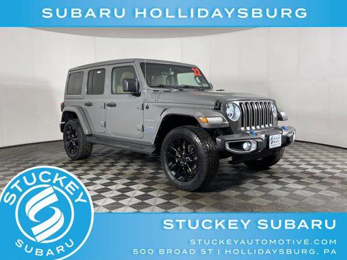 Sting-Gray Clearcoat 2022 Jeep Wrangler Unlimited 4xe Sahara SUV