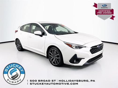 Crystal White Pearl 2025 Subaru Impreza Sport