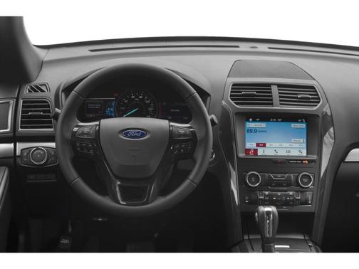 White Platinum Metallic Tri-Coat 2019 Ford Explorer Limited