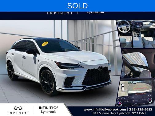 Ultra White 2023 Lexus RX 500h F SPORT Performance