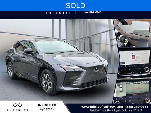Gray 2024 Lexus RZ 450e Premium