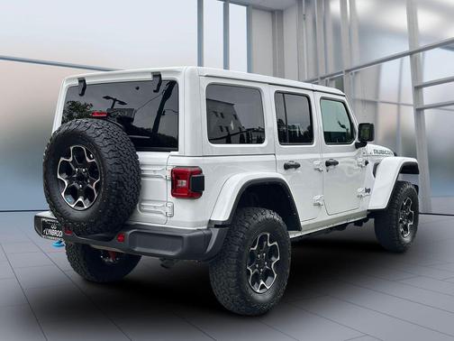 Bright White Clearcoat 2023 Jeep Wrangler 4xe Rubicon