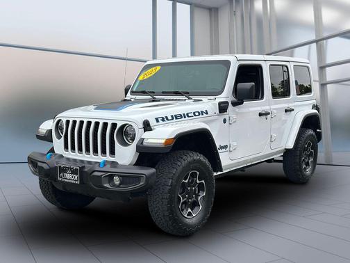 Bright White Clearcoat 2023 Jeep Wrangler 4xe Rubicon