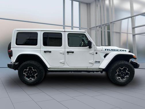Bright White Clearcoat 2023 Jeep Wrangler 4xe Rubicon
