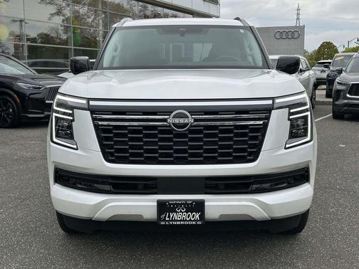 Aspen White Tricoat 2025 Nissan Armada SV 4WD