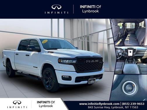 Bright White Clearcoat 2025 RAM 1500 Big Horn/Lone Star